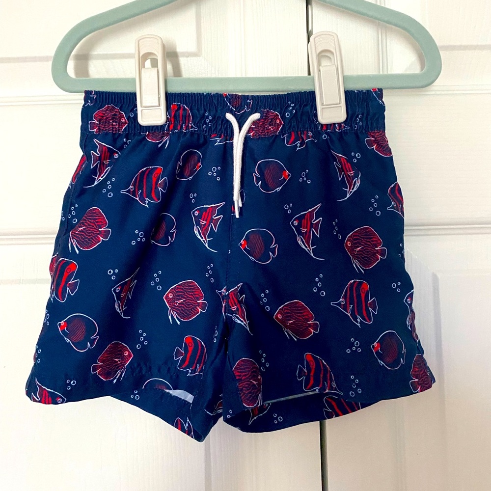 Janie and Jack fish swim short